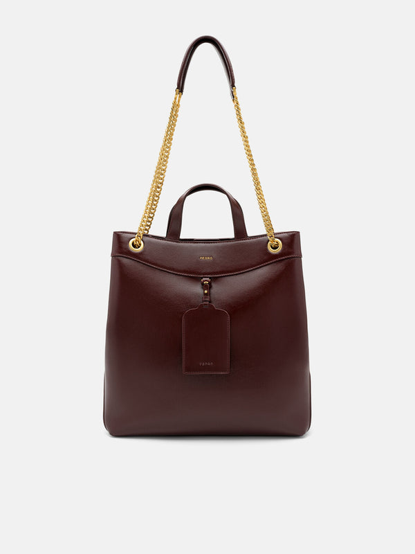 Cassier Tote Bag - Wine Wrinkled