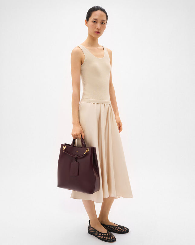Cassier Tote Bag - Wine Wrinkled