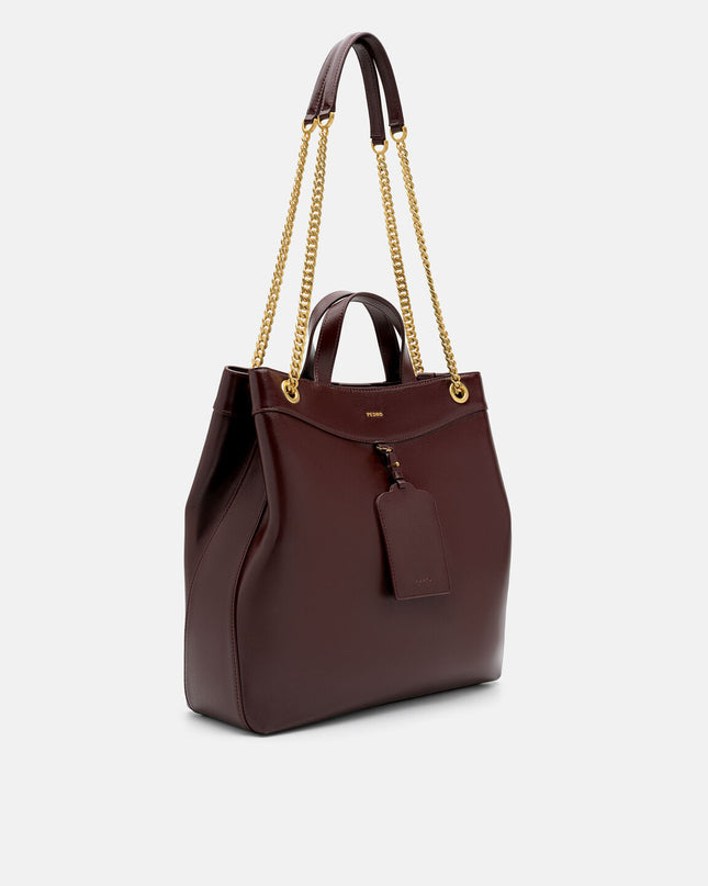 Cassier Tote Bag - Wine Wrinkled