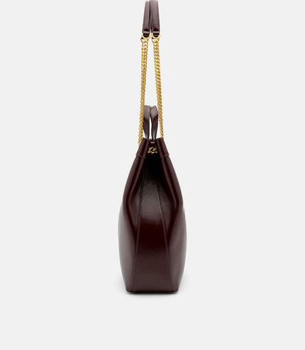 Cassier Tote Bag - Wine Wrinkled