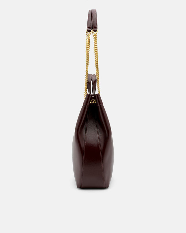 Cassier Tote Bag - Wine Wrinkled