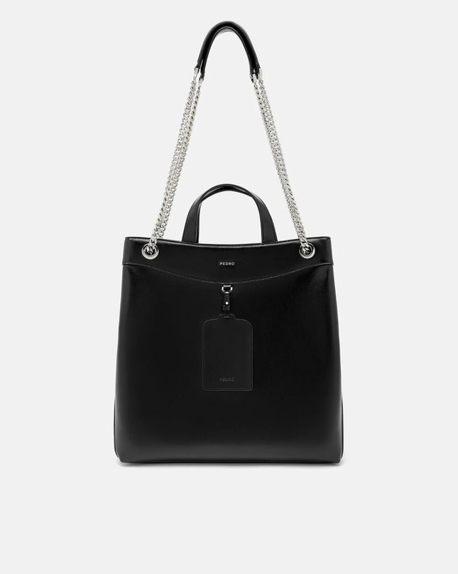 Cassier Tote Bag - Black Wrinkled