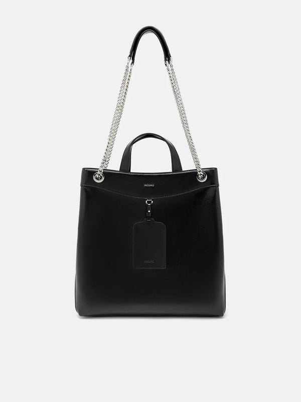 Cassier Tote Bag - Black Wrinkled