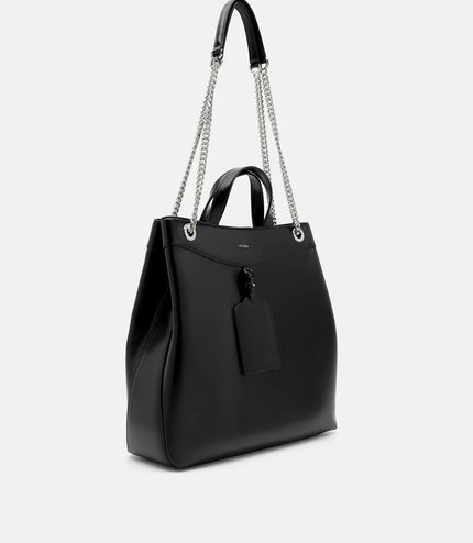Cassier Tote Bag - Black Wrinkled