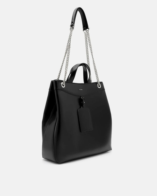 Cassier Tote Bag - Black Wrinkled