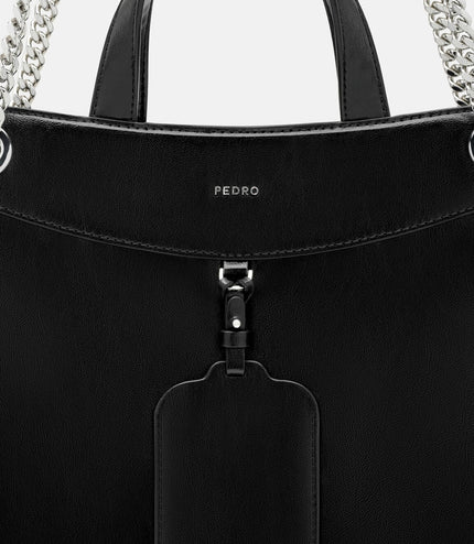 Cassier Tote Bag - Black Wrinkled