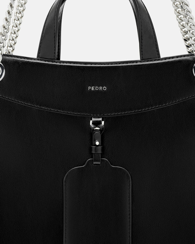 Cassier Tote Bag - Black Wrinkled