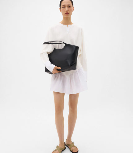 Melka Oversized Tote Bag - Black