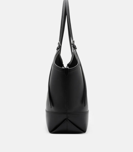 Melka Oversized Tote Bag - Black