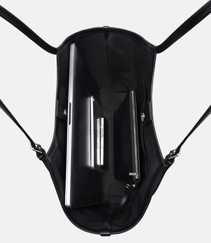Melka Oversized Tote Bag - Black