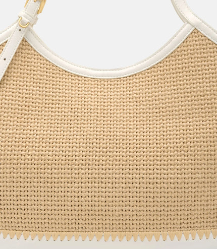 Melka Raffia Oversized Tote Bag - Natural Raffia