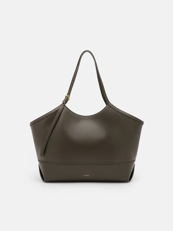 Melka Oversized Tote Bag - Olive