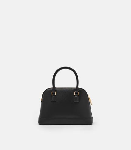 Lucia Leather Handbag - Black