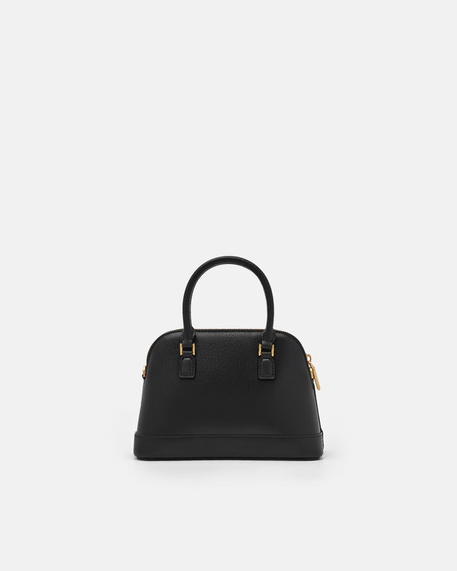 Lucia Leather Handbag - Black