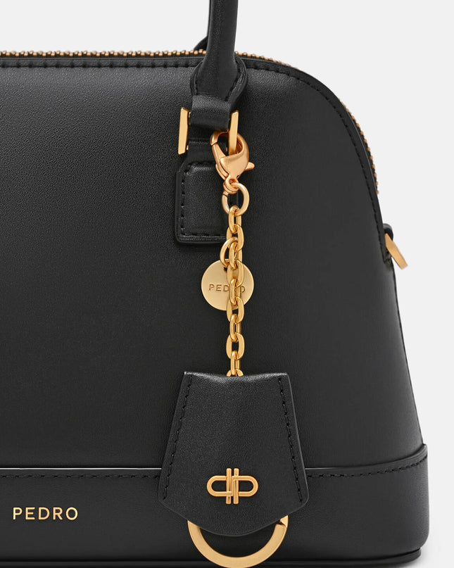 Lucia Leather Handbag - Black