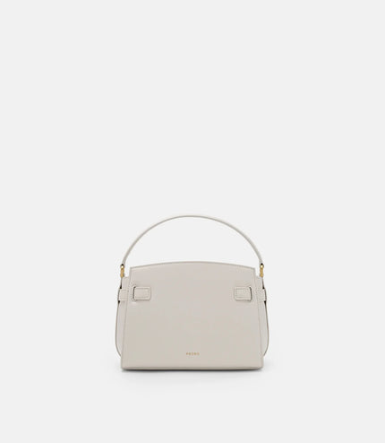 Lucia Leather Handbag -Chalk