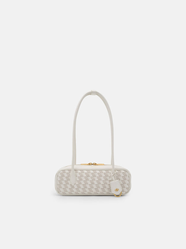 Caddie Woven Bowling Bag - Chalk Weave