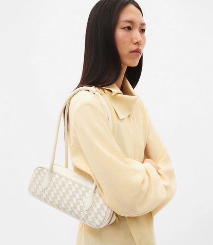 Caddie Woven Bowling Bag - Chalk Weave