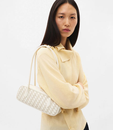 Caddie Woven Bowling Bag - Chalk Weave