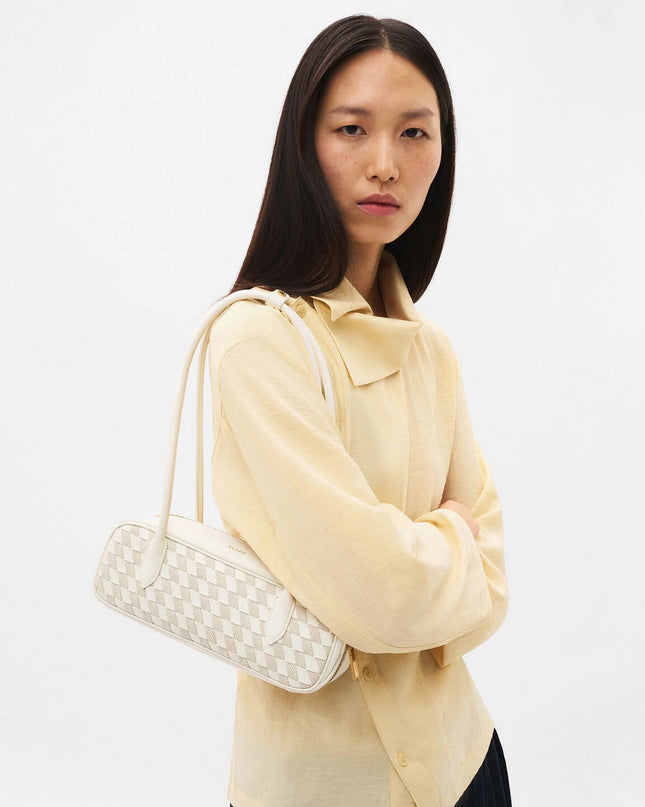 Caddie Woven Bowling Bag - Chalk Weave