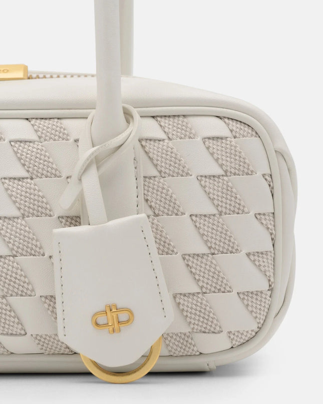 Caddie Woven Bowling Bag - Chalk Weave