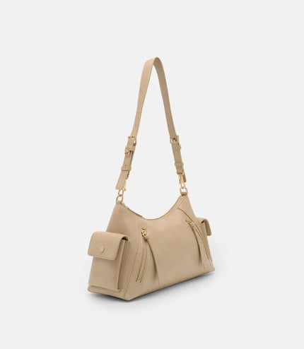 Kristen Shoulder Bag - Beige