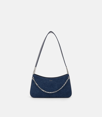 Jatte Denim Shoulder Bag - Blue Denim