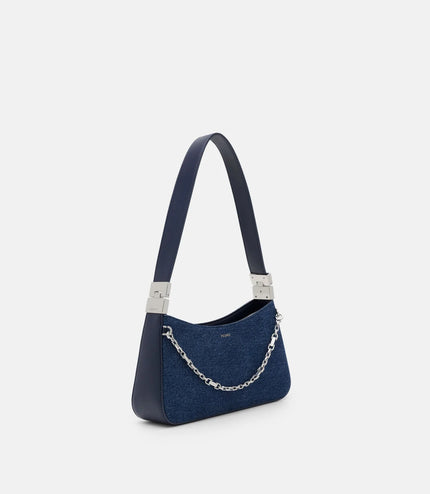 Jatte Denim Shoulder Bag - Blue Denim