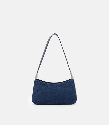 Jatte Denim Shoulder Bag - Blue Denim