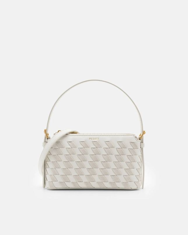 Woven Gallery Pouch - Chalk Weave