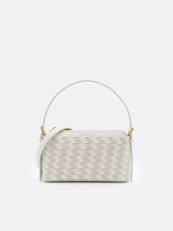 Woven Gallery Pouch - Chalk Weave