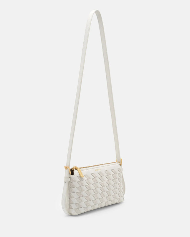 Woven Gallery Pouch - Chalk Weave