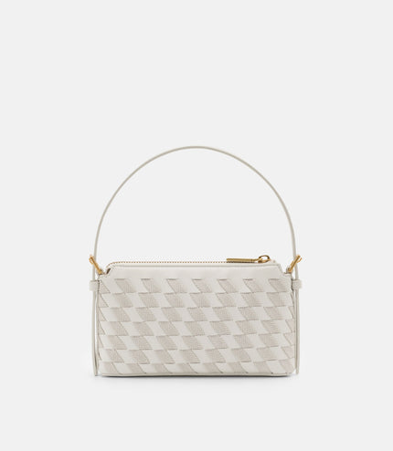 Woven Gallery Pouch - Chalk Weave