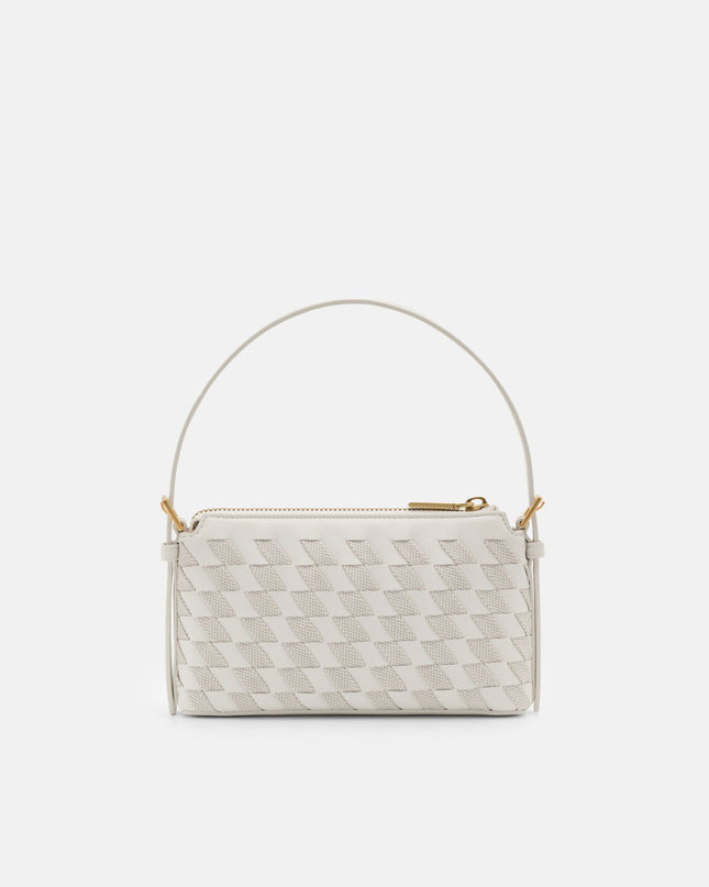 Woven Gallery Pouch - Chalk Weave