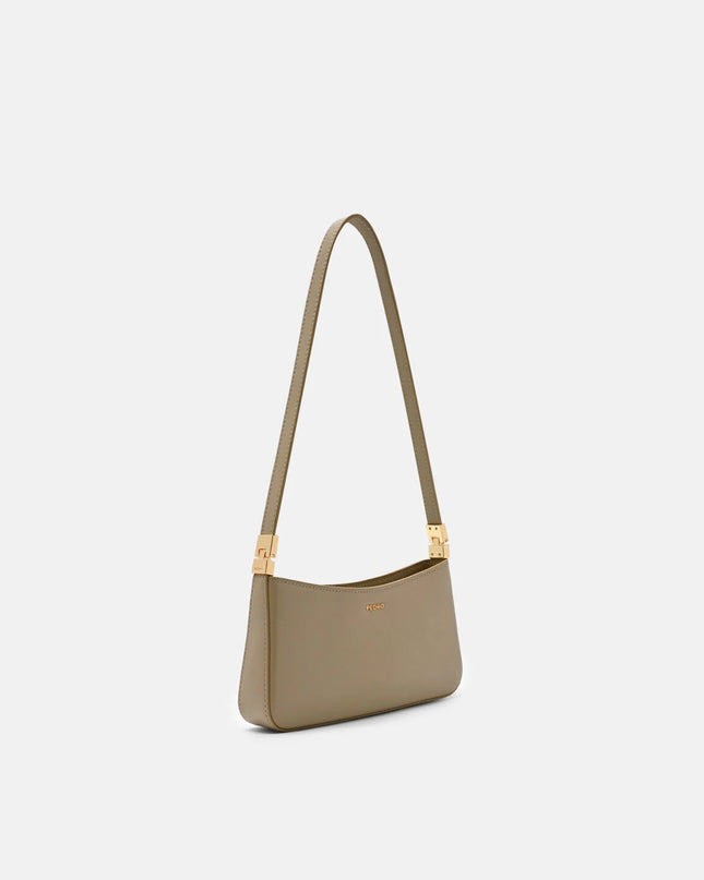 Jatte Leather Pouch - Olive