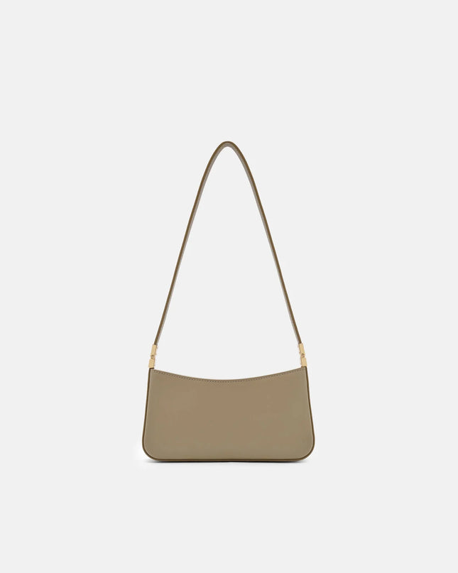 Jatte Leather Pouch - Olive