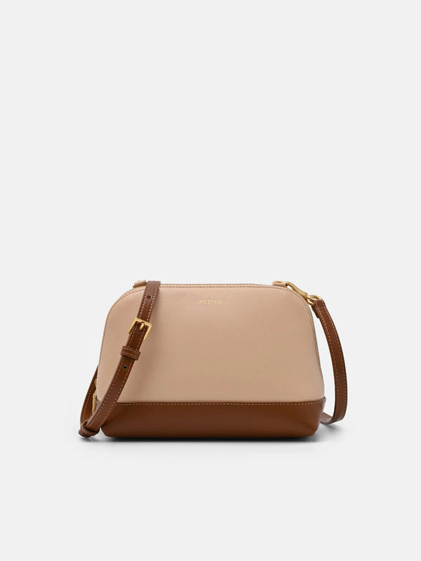 Leather Pouch - Nude