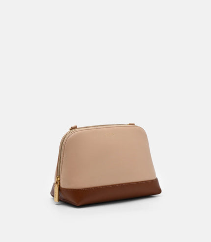 Leather Pouch - Nude