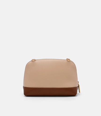 Leather Pouch - Nude