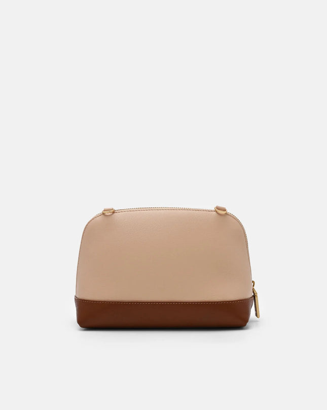 Leather Pouch - Nude