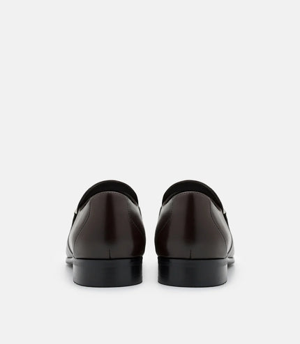 Jatte Leather Loafers - Brown Burnish