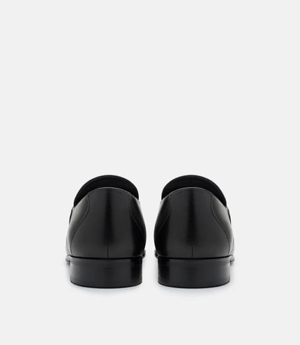 Jatte Leather Loafers - Black Burnish