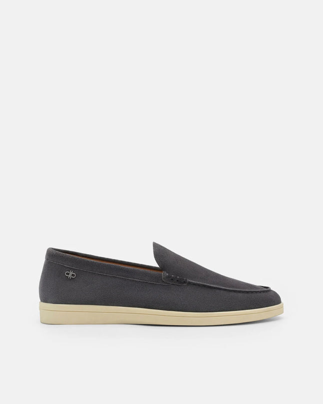 Roam Suede Loafers - Dark Grey