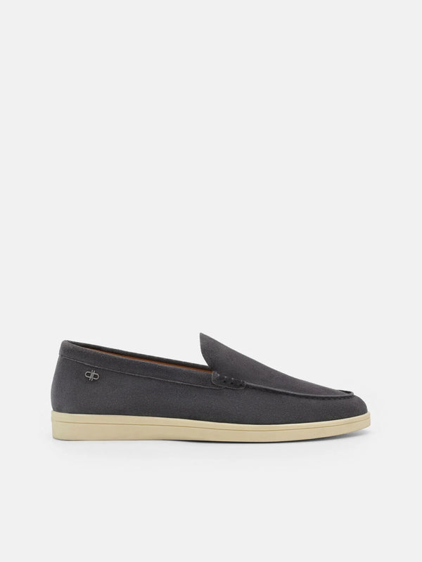Roam Suede Loafers - Dark Grey