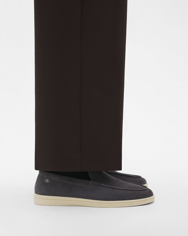 Roam Suede Loafers - Dark Grey