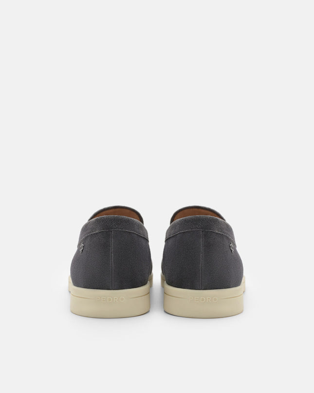 Roam Suede Loafers - Dark Grey