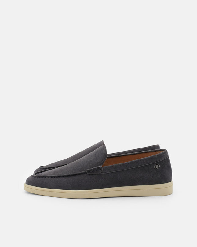 Roam Suede Loafers - Dark Grey
