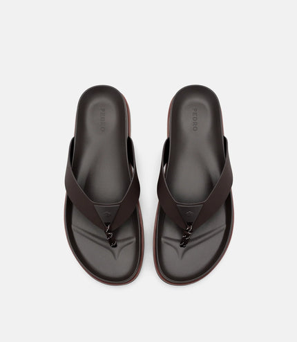 Paracord Thong Sandals - Dark Brown