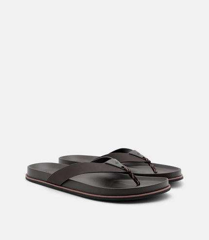 Paracord Thong Sandals - Dark Brown