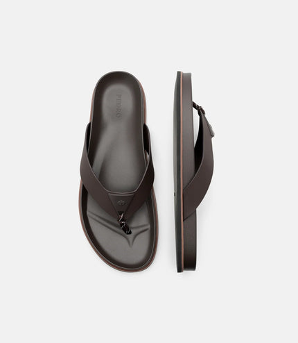 Paracord Thong Sandals - Dark Brown